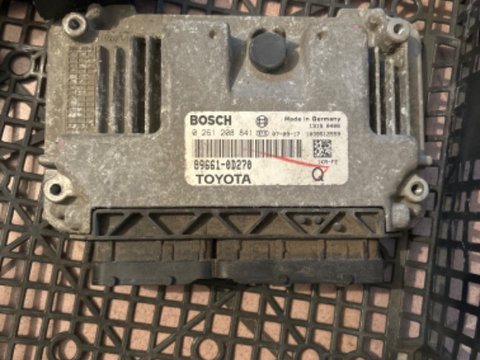 ECU Calculator Motor Toyota Yaris 1.0i, 0261208841, 89661-0D270
