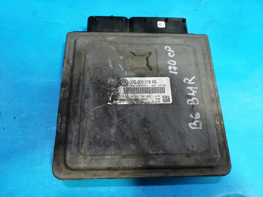 ECU Calculator motor Volkswagen Passat B6 2.0 TDI BMR 03g906018as