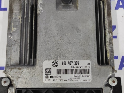 ECU Calculator motor Volkswagen Passat B6 2.0 TDI CBAB, cod 03L907309/ 0281015029