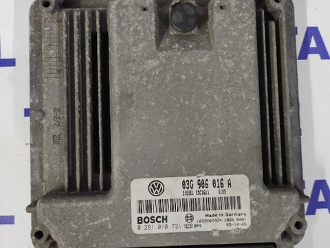 ECU Calculator motor Volkswagen VW Touran 1.9 tdi ,cod 03G906016A 0281010731 EDC16U1