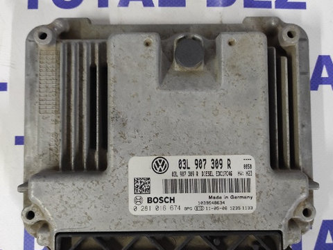 ECU Calculator motor Volkswagen VW Touran 2.0 TDI, cod 03L907309R 0281016674