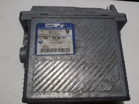 ECU Calculator motor Volvo V40 1.9TD HOM7700868321 LUCAS