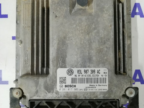 ECU Calculator motor VW Amarok 2.0TDI cod 03L907309AC 0281017903 EDC17C54