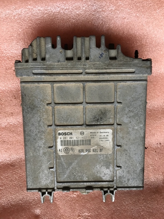 ECU Calculator motor VW Golf 3 1.9 tdi 028906021BF 028 906 021 BF 0281001421/422 0 281 001 421/422
