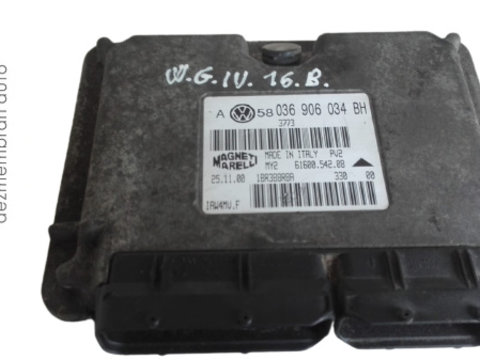 ECU / Calculator motor VW Golf 4 1.6 B cod 036906034BH