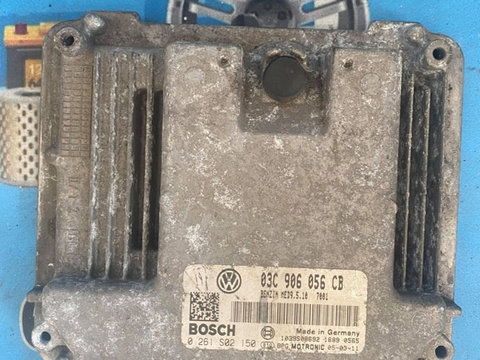 ECU Calculator motor VW Golf 5 1.6 0261S02150, 03C906056CB, MED9.5.10