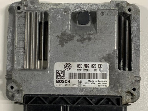 ECU / Calculator Motor VW Golf 5 2.0 TDI 2006 0281013228 / 03G906021KK