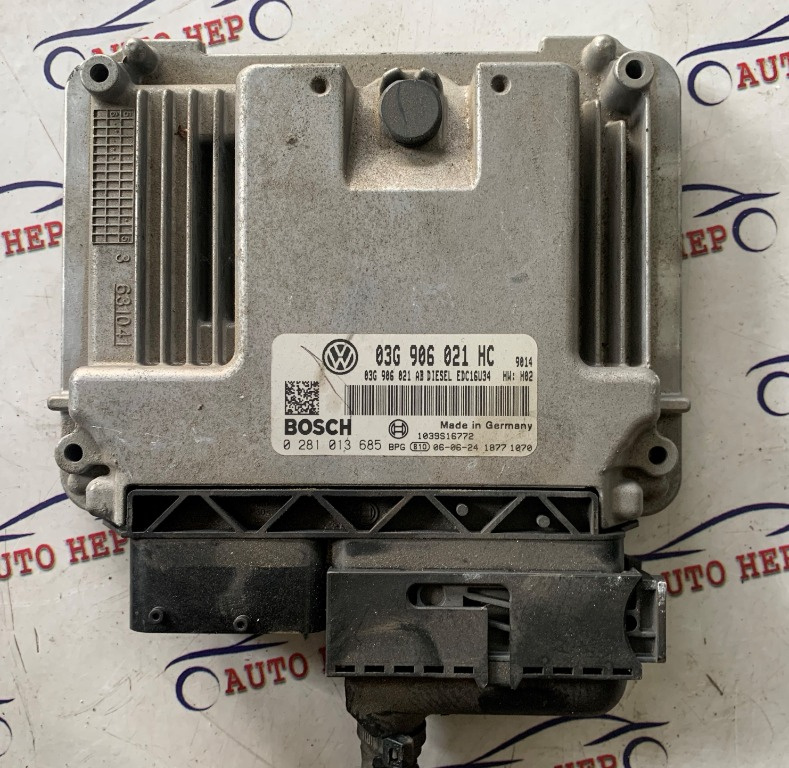 ECU Calculator motor VW Golf 5 Plus 03G906021HC 03G 906 021 HC 03G906021AB 03G 906 021 AB 0281013685