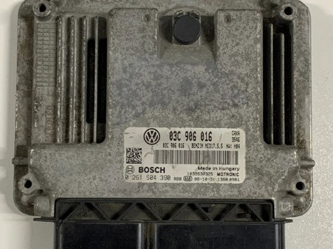 ECU / Calculator Motor VW Golf 6 1.4 TSI 2009 0261S04390 / 03C906016