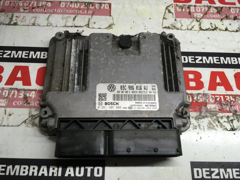 ECU Calculator motor VW Golf 6 1.4 TSI cod: 03c906016aj