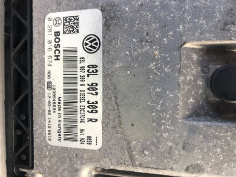 ECU Calculator motor VW Golf 6 2.0TDI 03L906018 0281016309 EDC17C46 CFFB