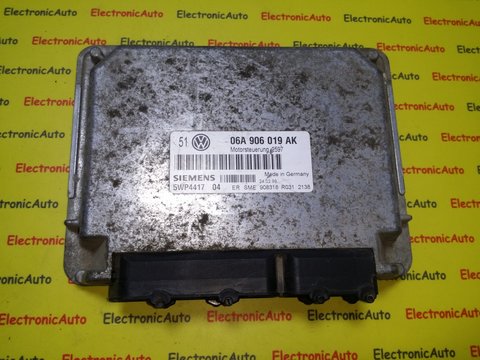 ECU Calculator motor VW Golf4 1.6 06A906019AK AKL