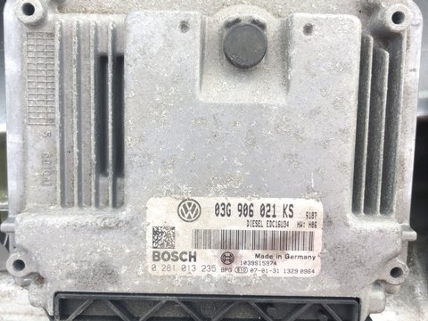 ECU Calculator motor VW Golf5 2.0TDI 0281013235, 03G906021KS