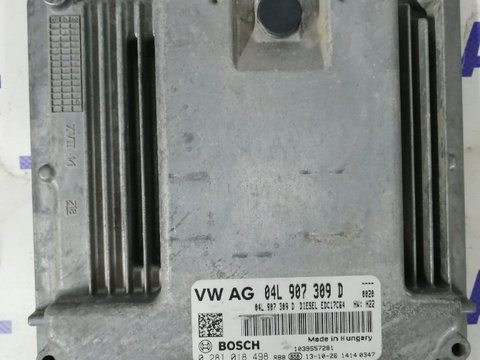 ECU Calculator motor VW Golf7 2.0TDI cod 04L907309D 0281018498 EDC17C64 H22
