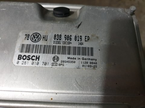 ECU Calculator motor VW Passat 1.9 tdi 0281010701 038906019EP