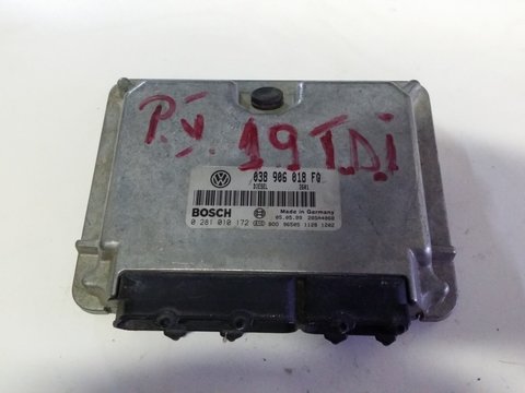 ECU Calculator motor VW Passat 1.9 tdi 0281010172 038906018FQ