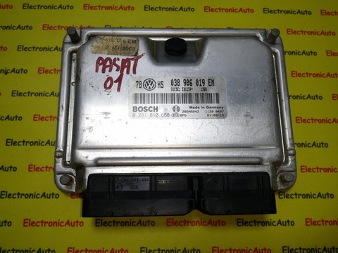 ECU Calculator motor VW Passat 1.9 tdi 0281010668, 038906019EM