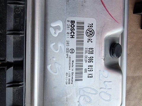 ECU / Calculator motor VW Passat B5.5 1.9 tdi cod 0281011203 / 038906019KB