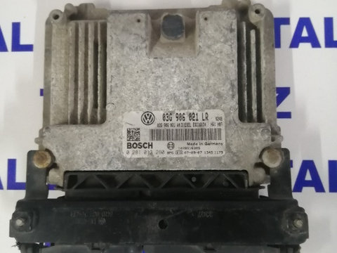 ECU calculator motor VW Passat B6 1.9 tdi Cod 03G906021LR bosch 0281013260 EDC16U34