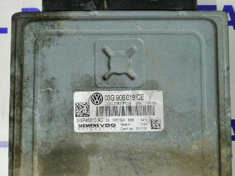 ECU Calculator motor VW Passat B6 2.0 TDI BKP cod 03G906018CE 5WP45610AC