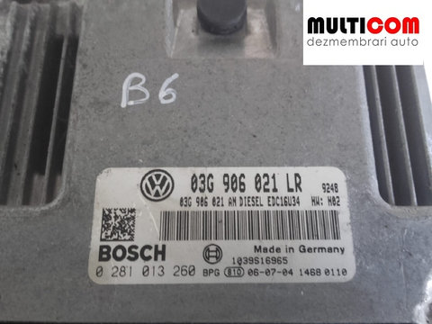 ECU / Calculator motor VW Passat B6 cod 036G906021LR