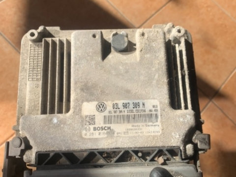 ECU Calculator motor VW Passat B7 2.0 diesel CFF automat cod: 03L907309N, 0281016374
