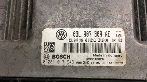 ECU Calculator motor VW Passat B7 cod: 0