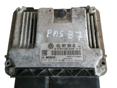 ECU / Calculator motor VW Passat B7 cod 03L907309AE