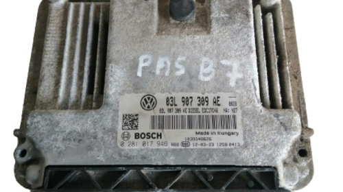 ECU / Calculator motor VW Passat B7 cod 