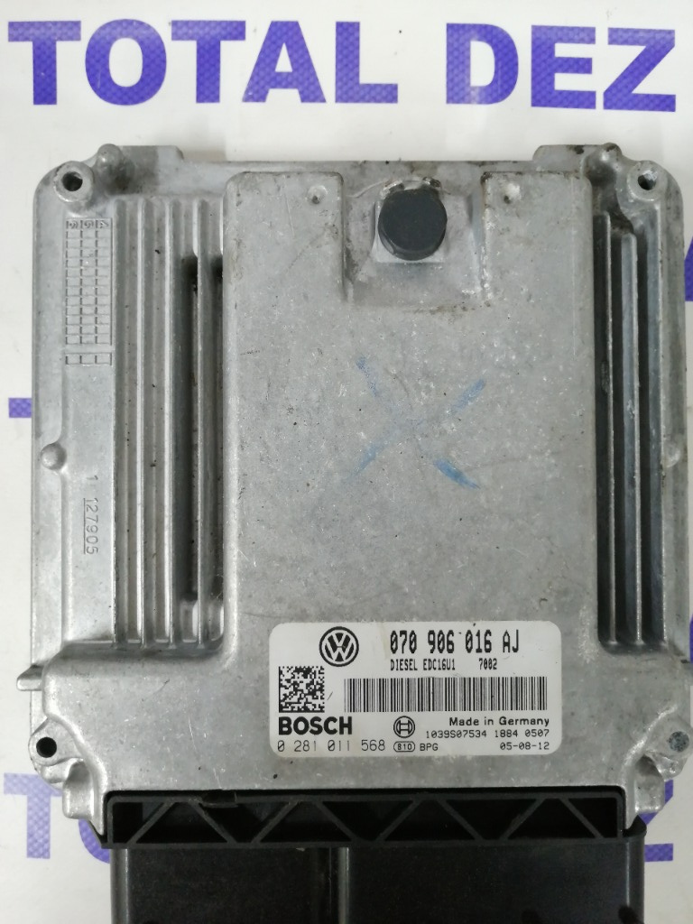ECU Calculator motor VW T5 2.5 tdi cod 070906016AJ 0281011568 EDC16U1 AXD