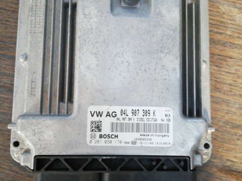 ECU Calculator Motor Vw Tiguan 2.0 TDI, 0281030170, 04L907309K