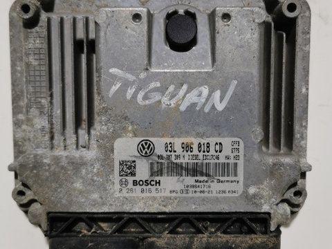 ECU Calculator motor VW Tiguan 2.0TDI 03L906018CD 0281016517 (#C-R18)