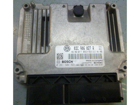 ECU Calculator motor VW Touran 1.4 03C906027R 0261S04621 MED17.5.5 CAVC H09