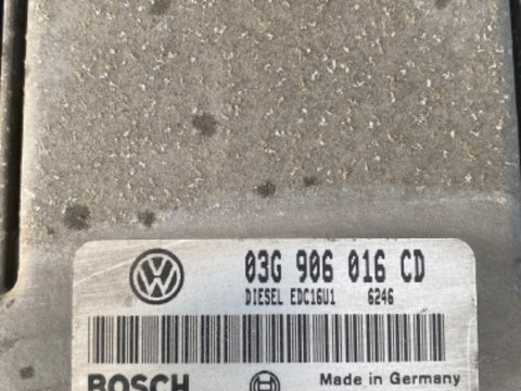 ECU Calculator motor VW Touran 1.9 tdi 0281011945, 03G906016CD