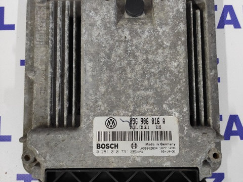 ECU Calculator motor VW Touran 1.9 tdi cod 03G906016A 0281010731 EDC16U1