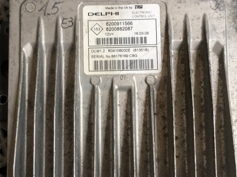 ECU Calculator renault Twingo clio kangoo motor 1.5 dci 8200911566 / 8200882087