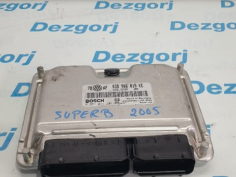 ECU calculator Skoda Superb 2005 Cod 038906019ke