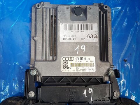 Ecu cod 4f0907401a 0281012155 audi a6 4f 2.7 tdi bpp 180 cai