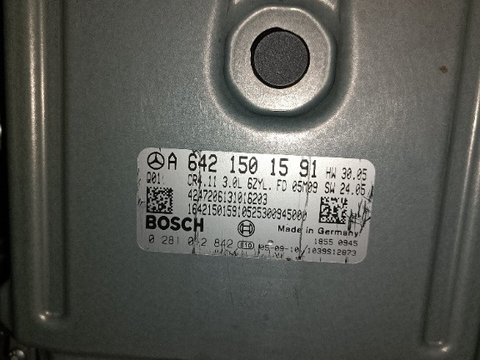 ECU MERCEDES W211 E280 3.0 V6 Bosch A6421501591 A 642 150 15 91 0281012842 0 281 012 842