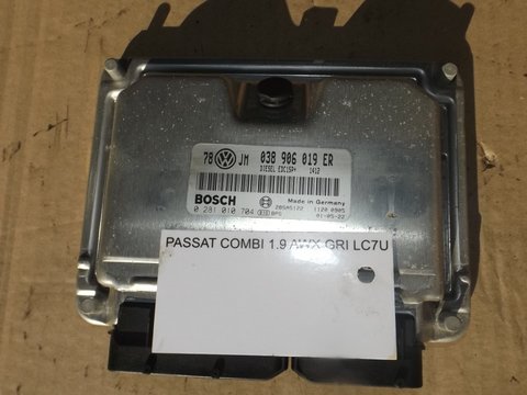 ECU MOTOR 038906019ER VW Passat B5.5 combi, (model 2001-2005) motor 1.9 tdi, tip motor AWX,