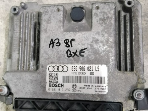 Ecu motor audi a3 8p 2006 1.9,cod piesa 03G906021LS