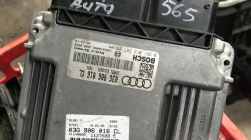 ECU motor Audi A4 2.0 TDI 03G 906 016 CL