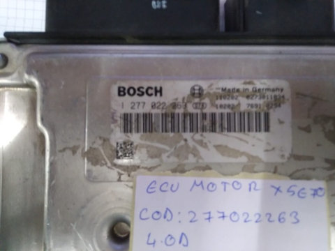 ECU motor BMW X5 E70.Cod 277022263 4.0D