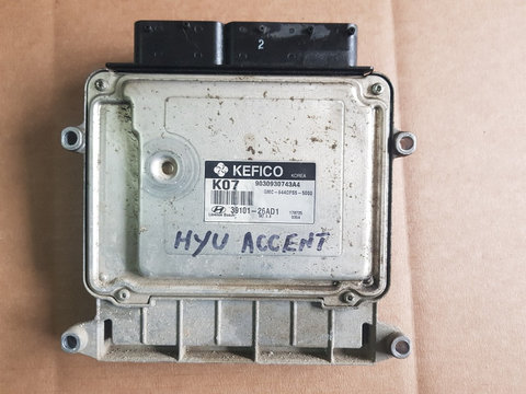 Ecu motor hyundai accent 2008 1,4b,cod piesa 3910126AD1