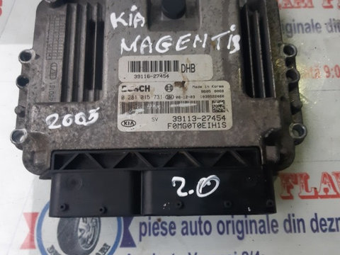 Ecu motor Kia Magentis 2.0 an 2005 cod 3911627454