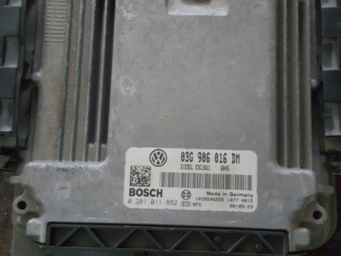 Ecu motor vw caddy 1,9bjb,cod piesa 03G906016DM