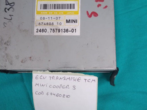 ECU transmisie TCM MINI COOPER S Cod 67460810