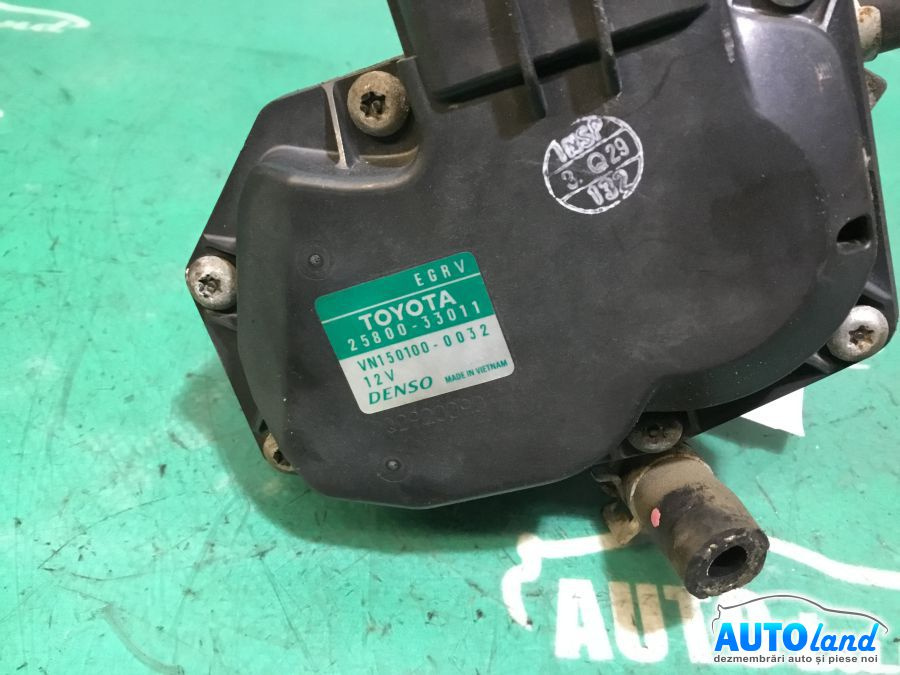 EGR 2580033011 1.4 D Toyota YARIS P13 2010