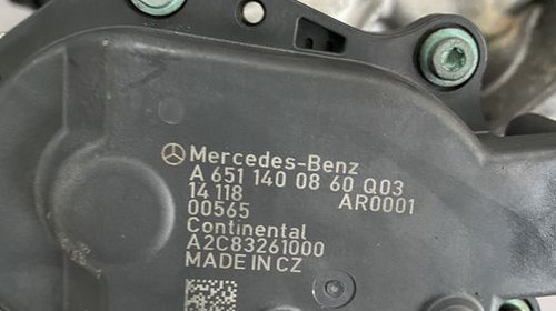EGR racitor gaze Mercedes E Class W212 2