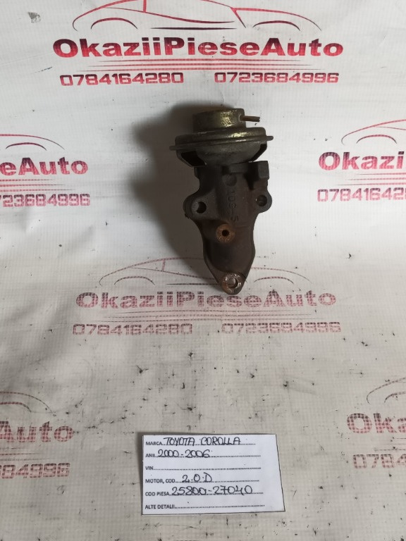 EGR Toyota COROLLA 2000-2006 25800-27040
